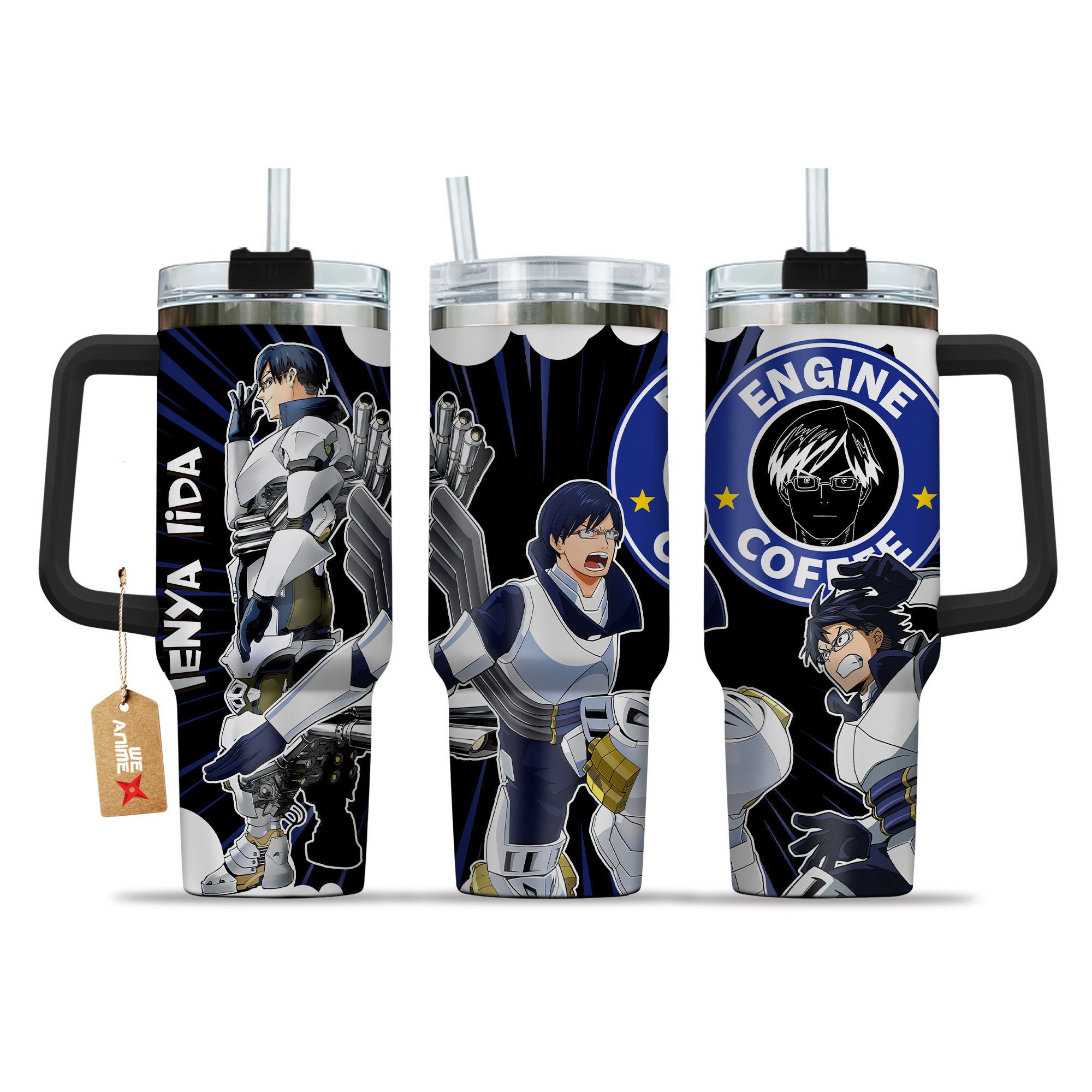 Tenya Ida My Hero Academia Anime Custom Stanley Cup 40 oz 30 oz Tumbler With HandleTVC2301153