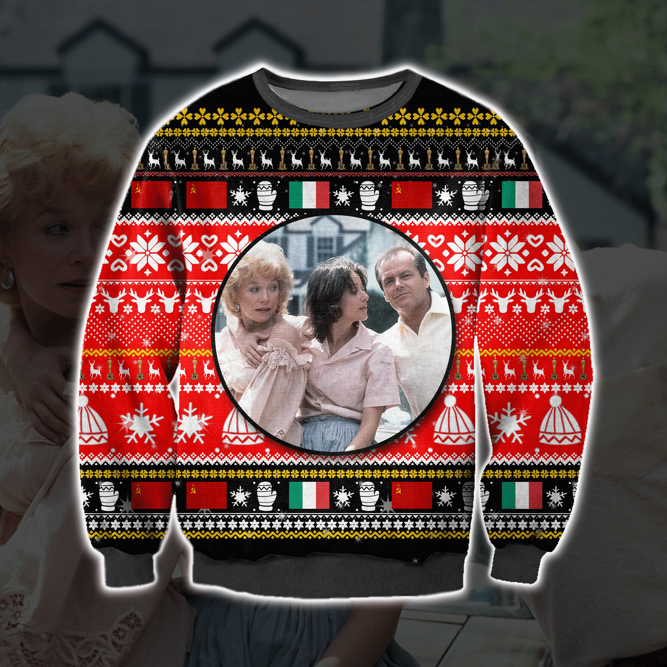 Terms Of Endearment Ugly Christmas Sweater Adult 3D Funny Matching for family