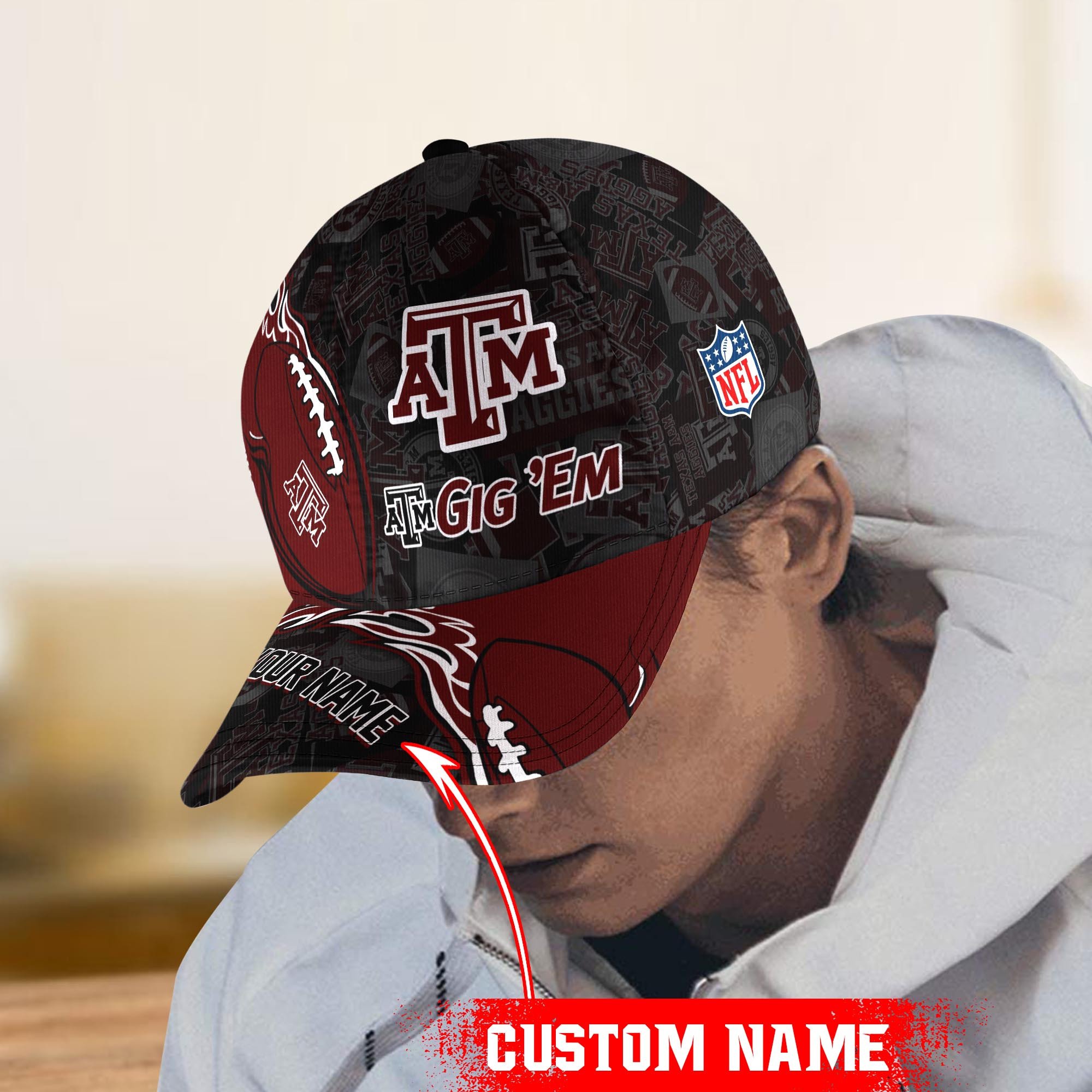 Texas A&M Aggies Classic Cap Trucker Hats Custom Hats Gifts For Men & Women
