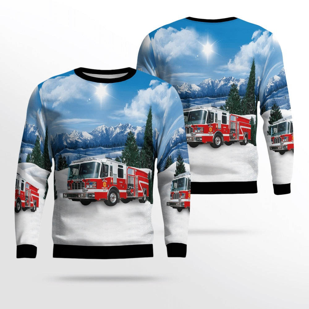 Texas Abilene Fire Department Ugly Sweater Unisex Christmas Gift