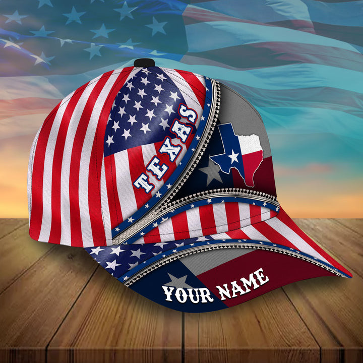 Texas Custom Classic Cap Trucker Hats Custom Hats Gifts For Men & Women