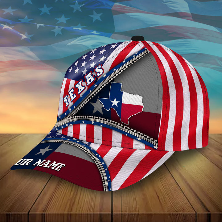 Texas Custom Classic Cap Trucker Hats Custom Hats Gifts For Men & Women