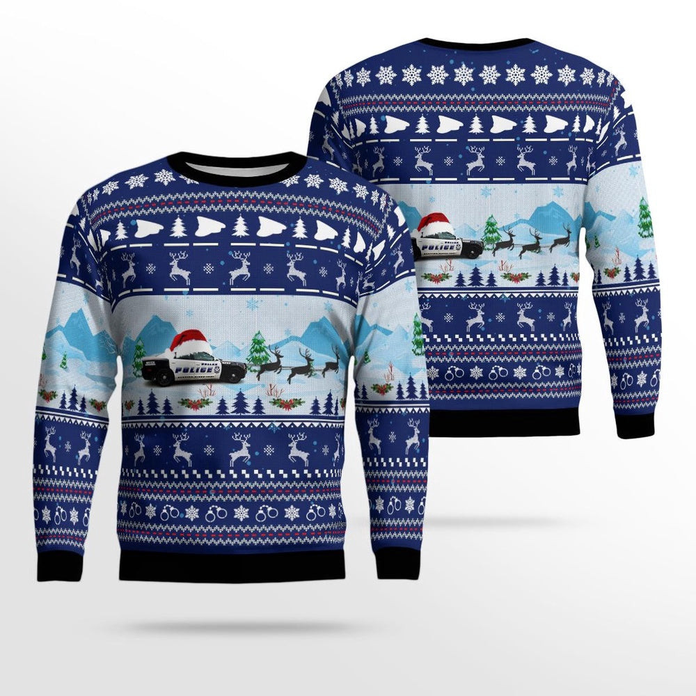 Texas Dallas Police Department Christmas Ugly Sweater Unisex Christmas Gift