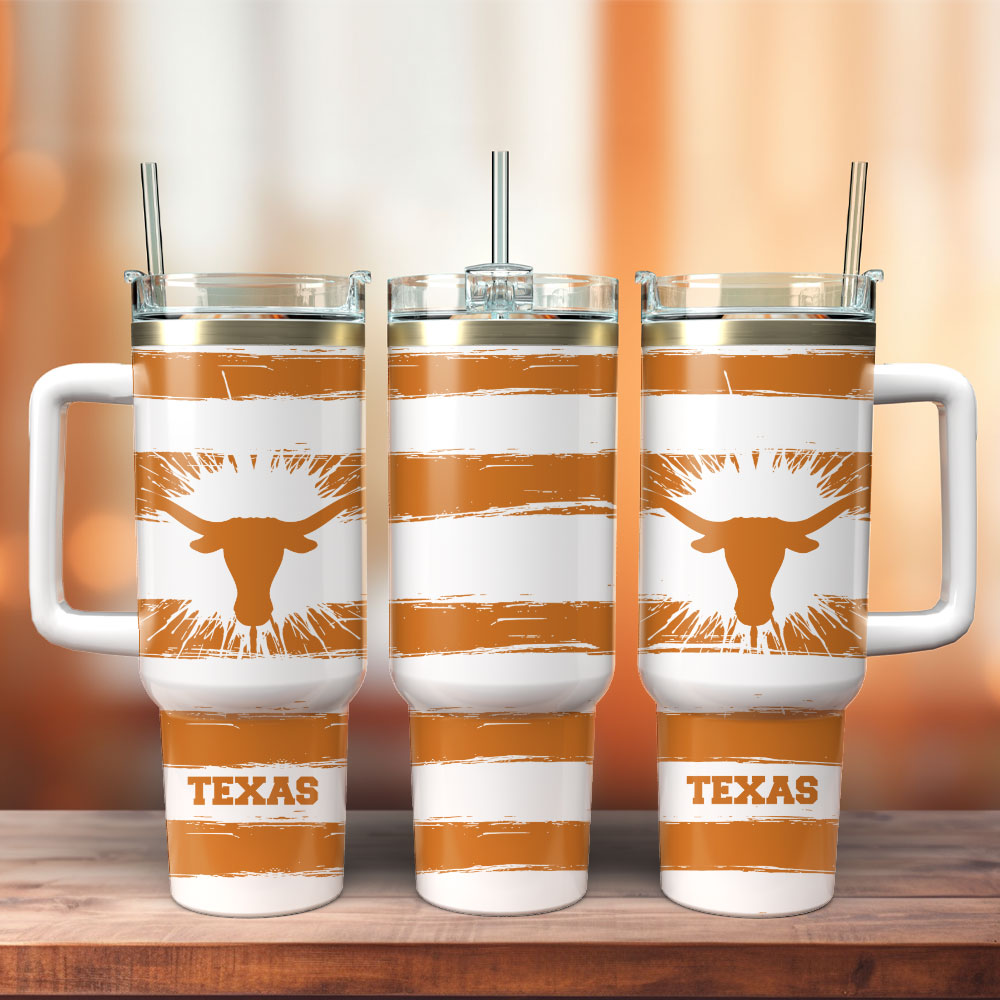 Texas Longhorns Football NCAA Sport Custom Stanley Cup 40 oz 30 oz Tumbler With HandleTVC2301252
