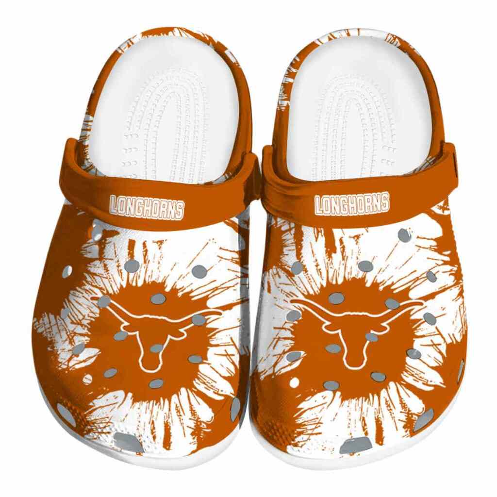 Texas Longhorns Splatter Graphics ClogTVC180169