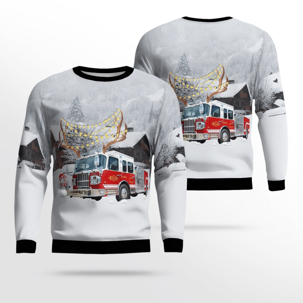 Texas Lubbock Fire Rescue Xmas Unisex Sweater Christmas Gifts For Men Women