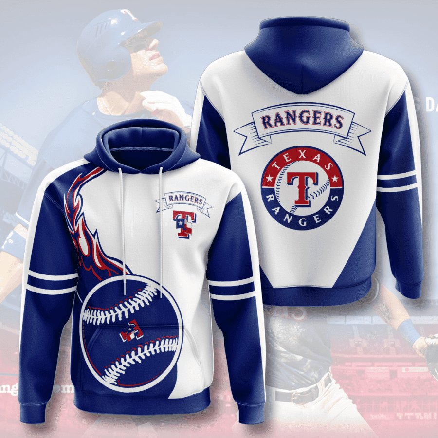 TEXAS RANGERS 3D All Over Print Hoodie, Zip Hoodie