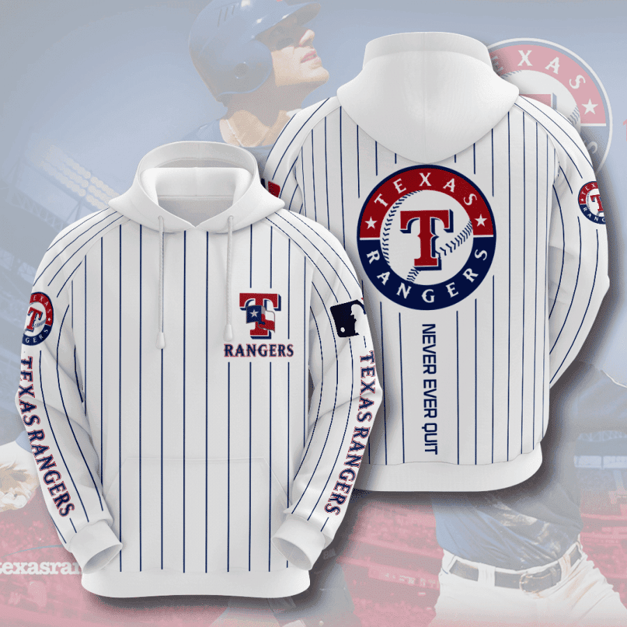 Texas Rangers 3D All Over Print Hoodie, Zip Hoodie