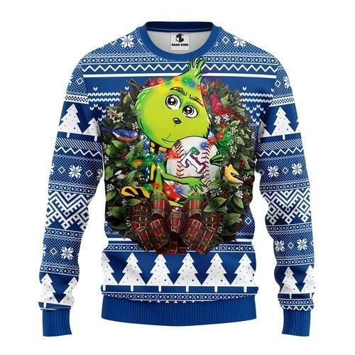Texas Rangers Grinch Hug Ugly Christmas Sweater Adult 3D Funny Matching for family
