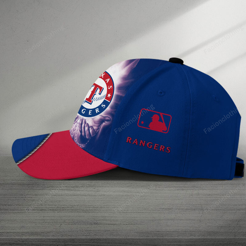 Texas Rangers Mlb Personalized Cap For Fan