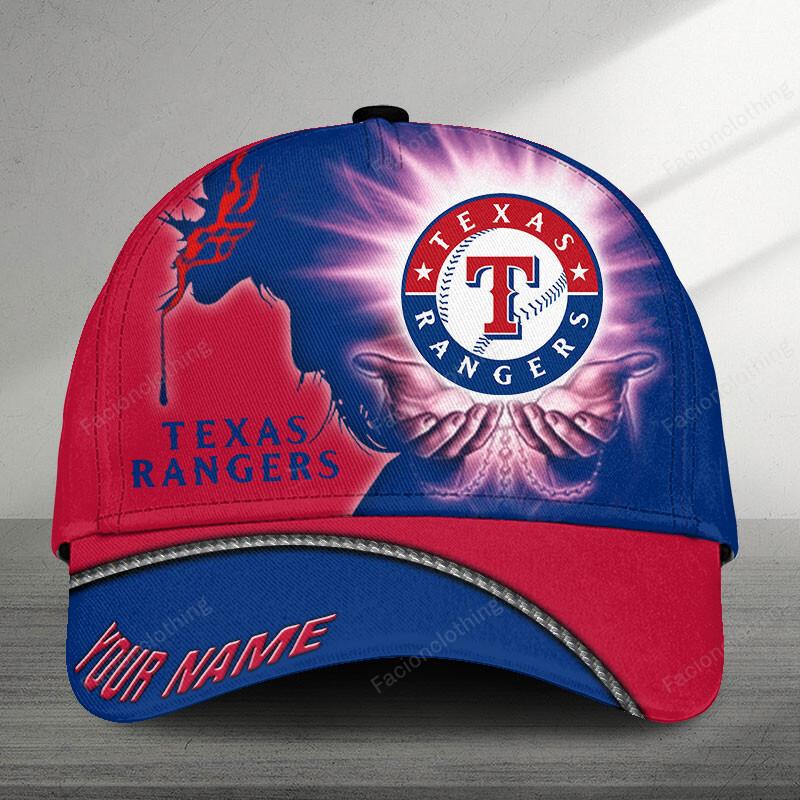 Texas Rangers MLB Personalized Cap for True Fans