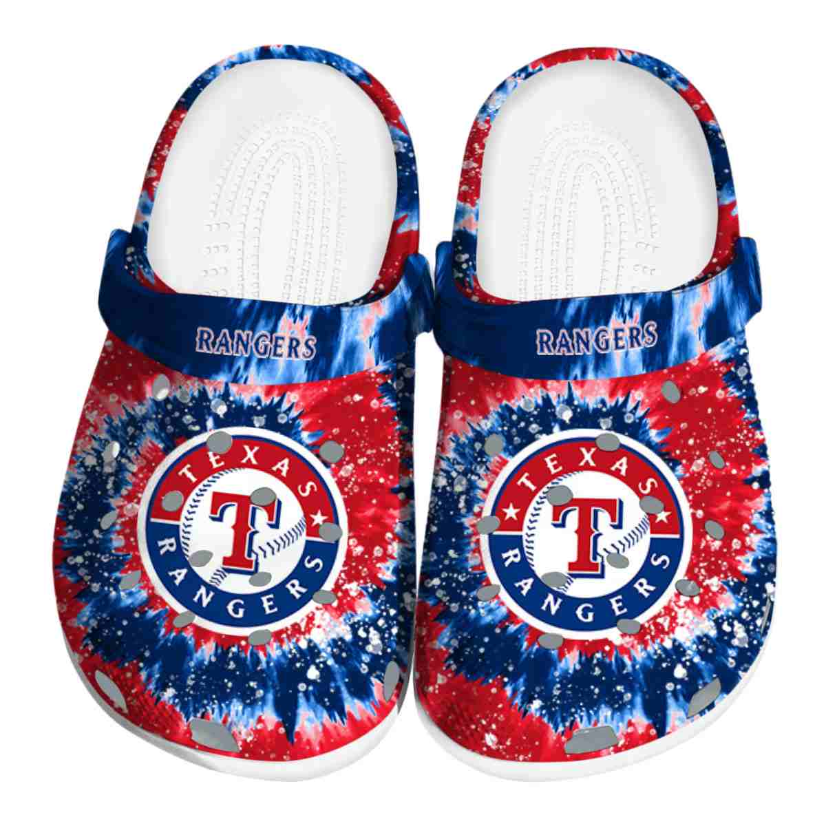 Texas Rangers MLB Sport Crocs Crocband Clogs Shoes Comfortable For Men Women and Kids