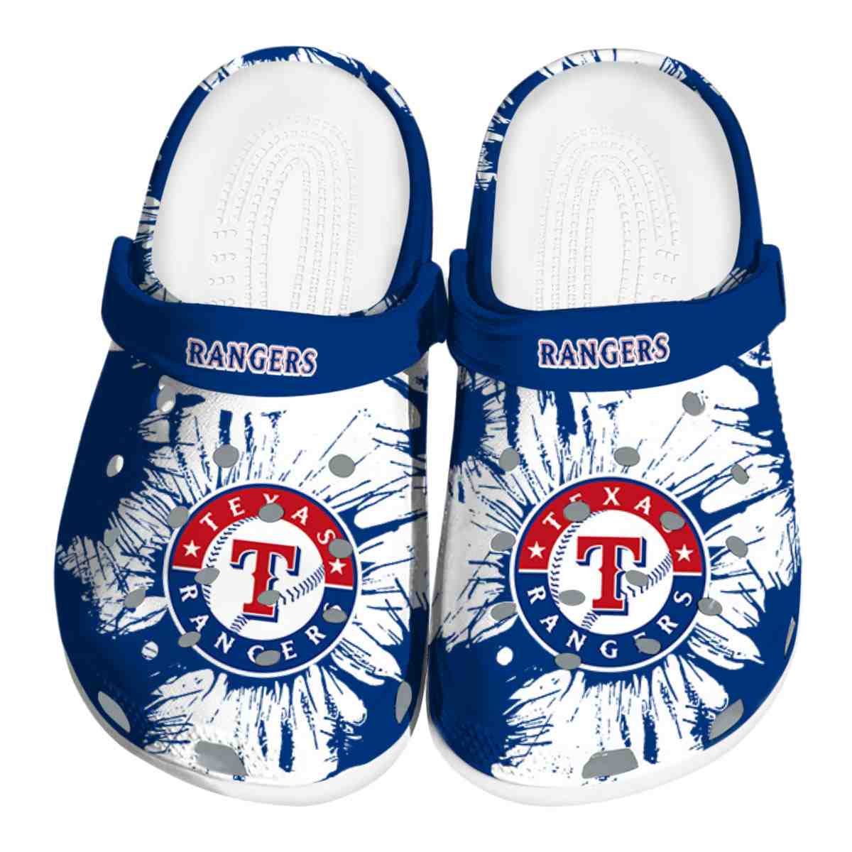 Texas Rangers MLB Sport Crocs Crocband Clogs Shoes Comfortable For Men Women and Kids