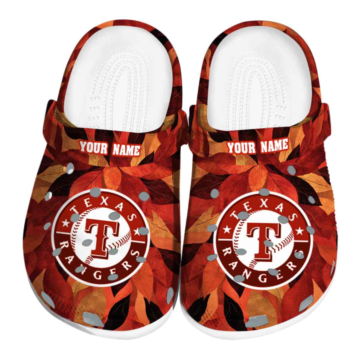 Texas Rangers MLB Sport Crocs Crocband Clogs Shoes Comfortable For Men Women and Kids