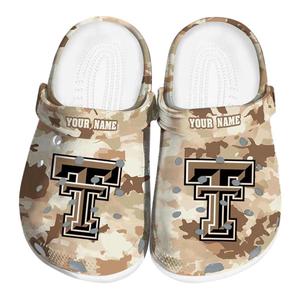 Texas Tech Red Raiders Desert Camo ClogTVC1801954