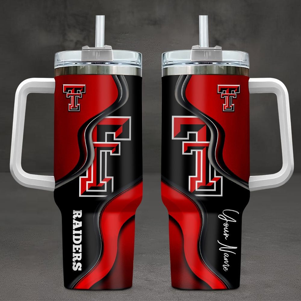 Texas Tech Red Raiders NCAA Custom Stanley Cup 40 oz 30 oz Tumbler With HandleTVC2301102
