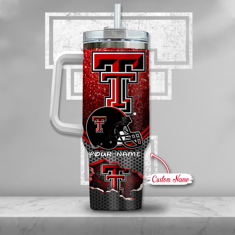 Texas Tech Red Raiders NCAA Mickey Mouse Custom Stanley Cup 40 oz 30 oz Tumbler With HandleTVC230121 - Image 3