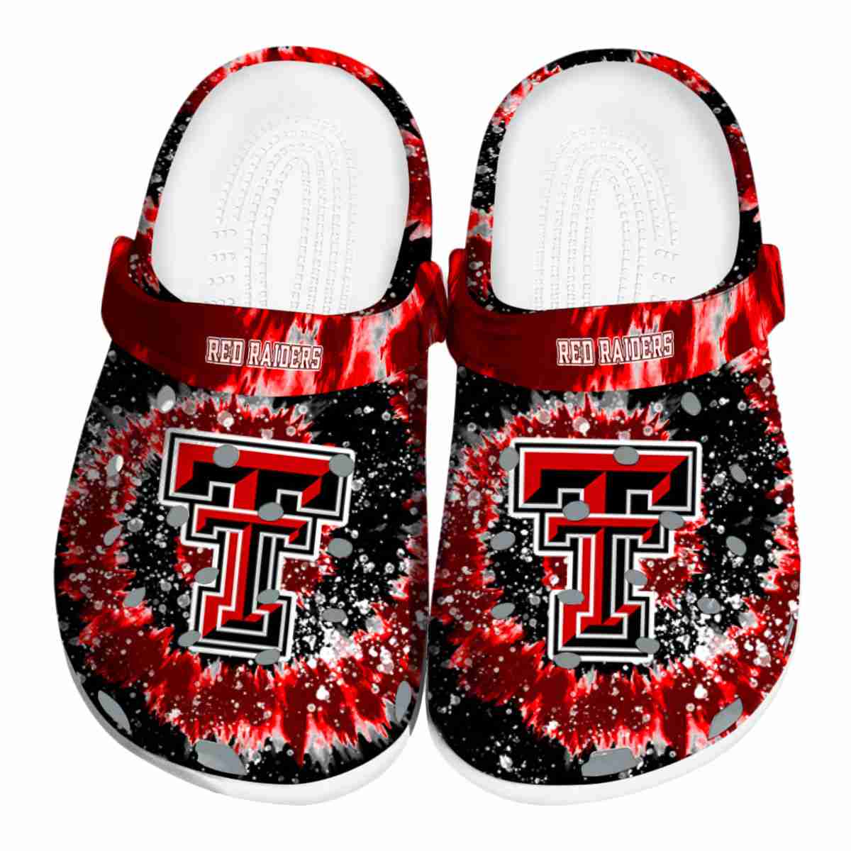 Texas Tech Red Raiders NCAA Sport Crocs Crocband Clogs Shoes Comfortable For Men Women and Kids