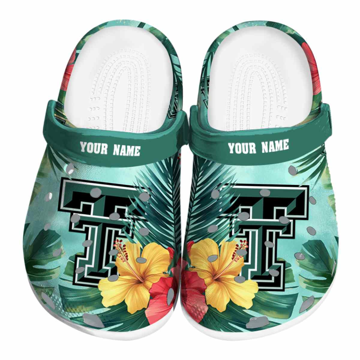 Texas Tech Red Raiders NCAA Sport Crocs Crocband Clogs Shoes Comfortable For Men Women and Kids