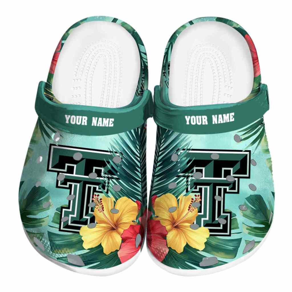 Texas Tech Red Raiders Tropical Vibes ClogTVC1801973