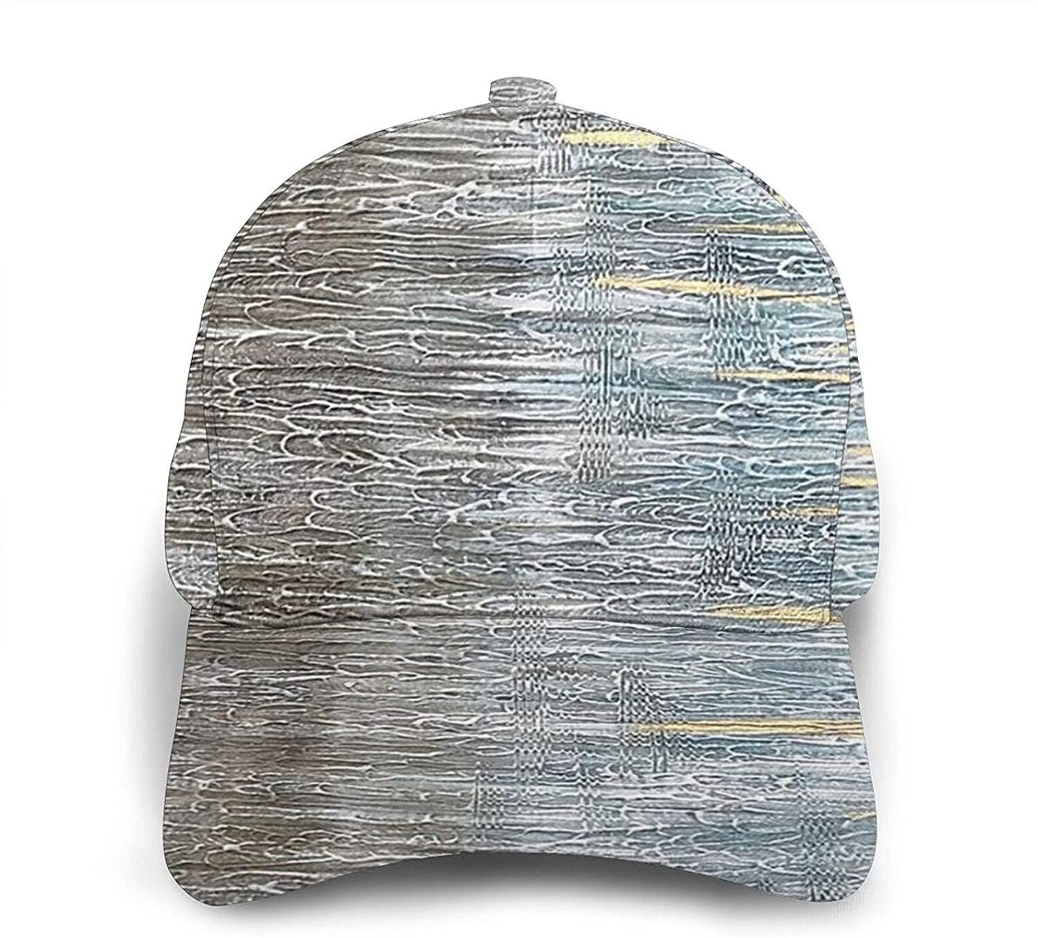 Textured Oil Painting Print Classic Baseball 3D Cap Adjustable Twill Sports Dad Hats for Unisex Trucker Hats Custom Hats Gifts For Men & Women