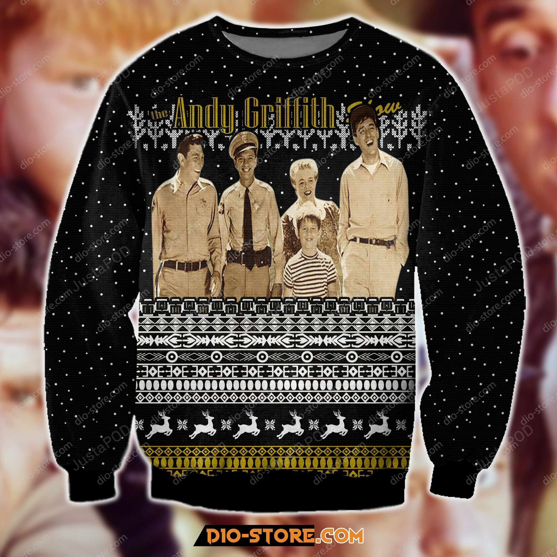 The Andy Griffith Show Ugly Christmas Sweater Adult 3D Funny Matching for family
