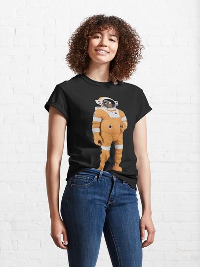 the astronaut orange Classic T-Shirt - Image 12