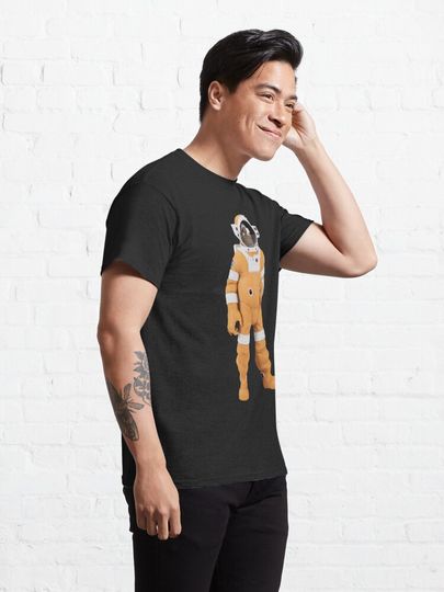 the astronaut orange Classic T-Shirt - Image 13