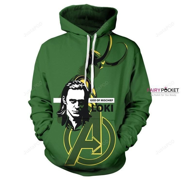 The Avengers Loki Odinson 3D All Over Print Hoodie, Zip Hoodie