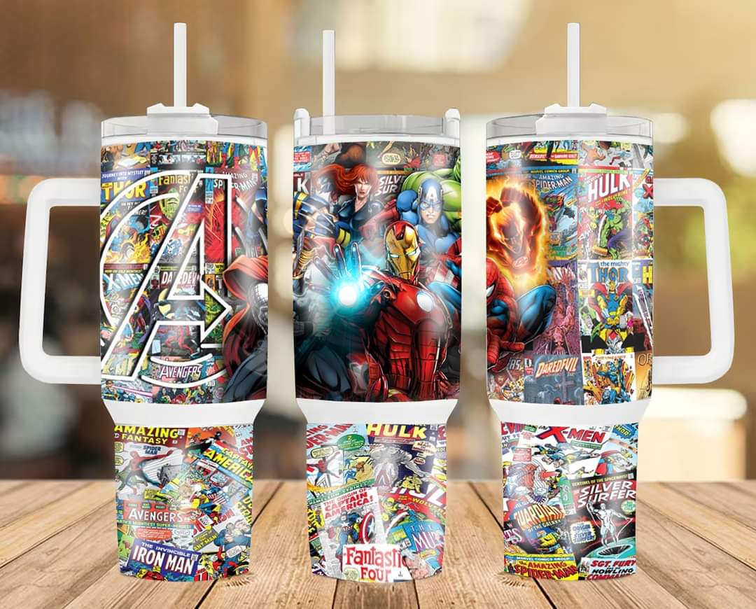 The Avengers Marvel Comics Custom Stanley Cup 40 oz 30 oz Tumbler With HandleTVC2301231