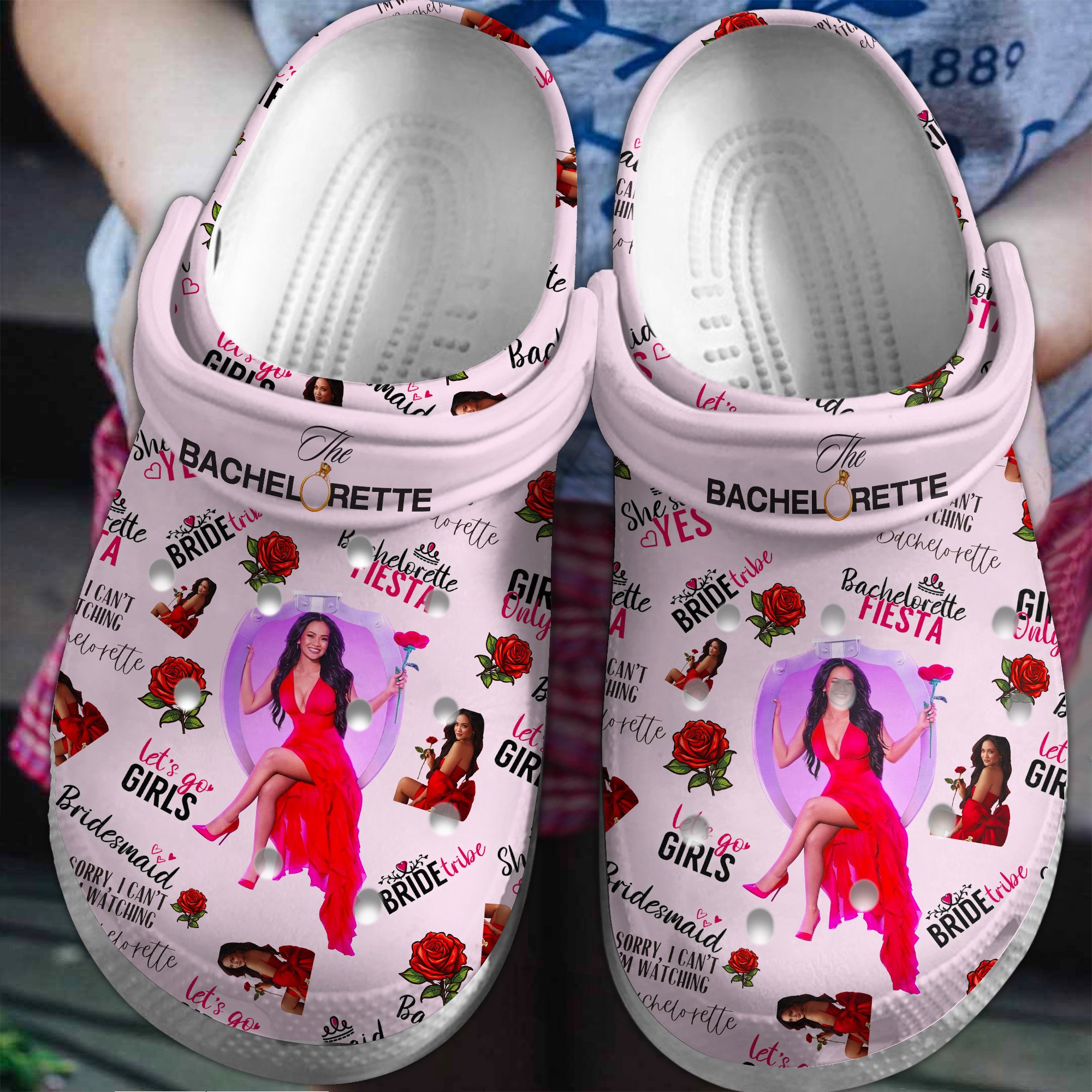 The Bachelorette TV Series Crocs Crocband Clogs Shoes Comfortable For Men Women and Kids