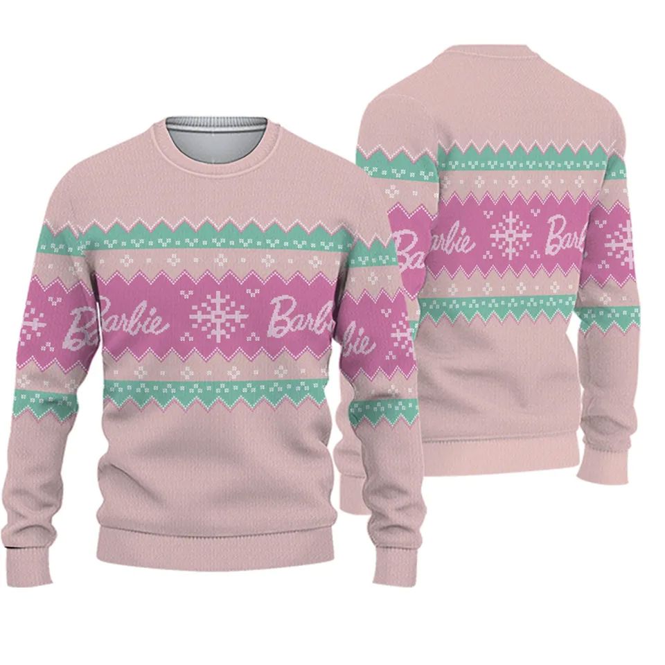 The Barbie Movie 2023 Ugly Christmas Sweater