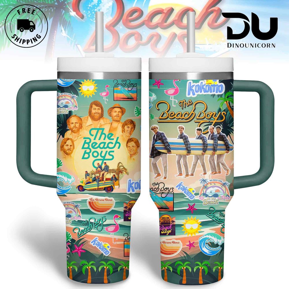 The Beach Boys Music Custom Stanley Cup 40 oz 30 oz Tumbler With HandleTVC2301711