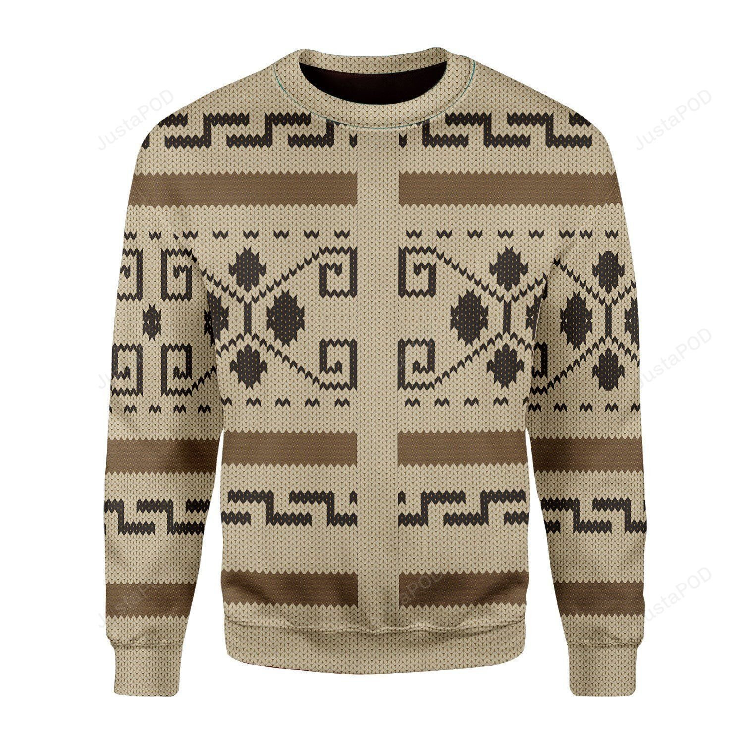 The Big Lebowski Ugly Christmas Sweater Adult 3D Funny Matching for family