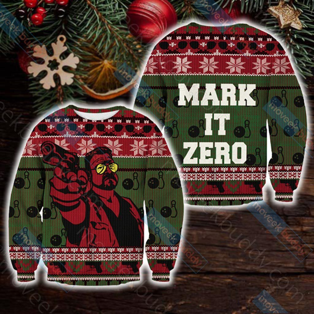 The Big Lebowski Walter Sobchak For Unisex Ugly Christmas Sweater Adult 3D Funny Matching for family