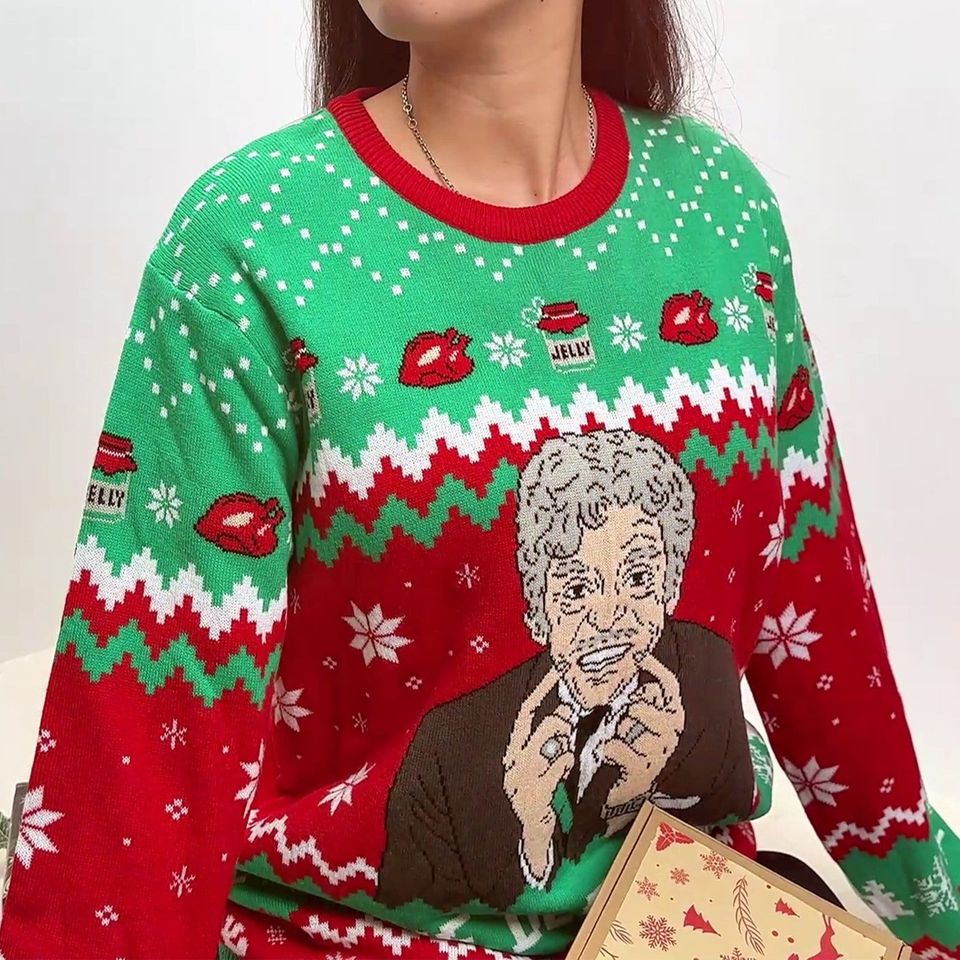 The Blessing Ugly Christmas Sweater, Uncle Lewis Knitted Sweater