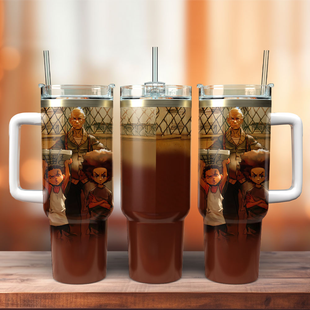 The Boondocks TV series Custom Stanley Cup 40 oz 30 oz Tumbler With HandleTVC2301348