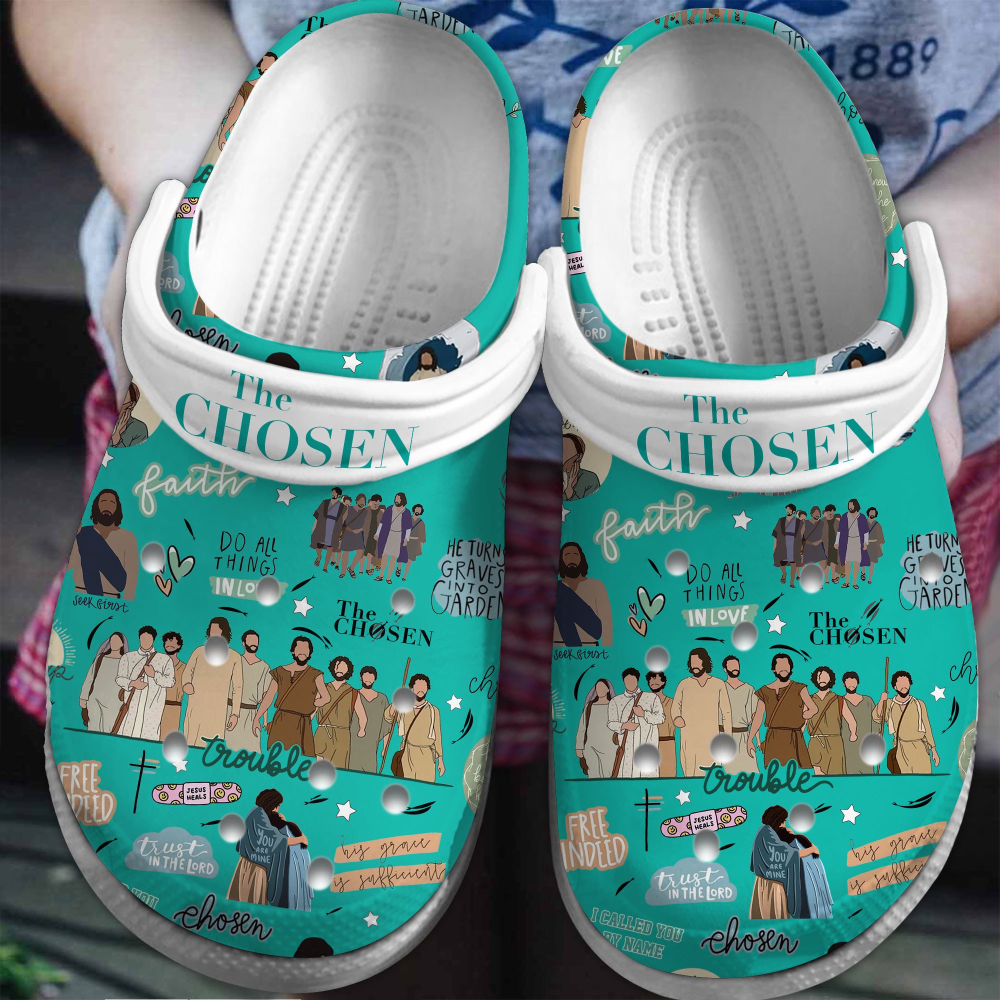 The chosen TV Series Crocs Crocband Clogs Shoes Comfortable For Men Women and Kids
