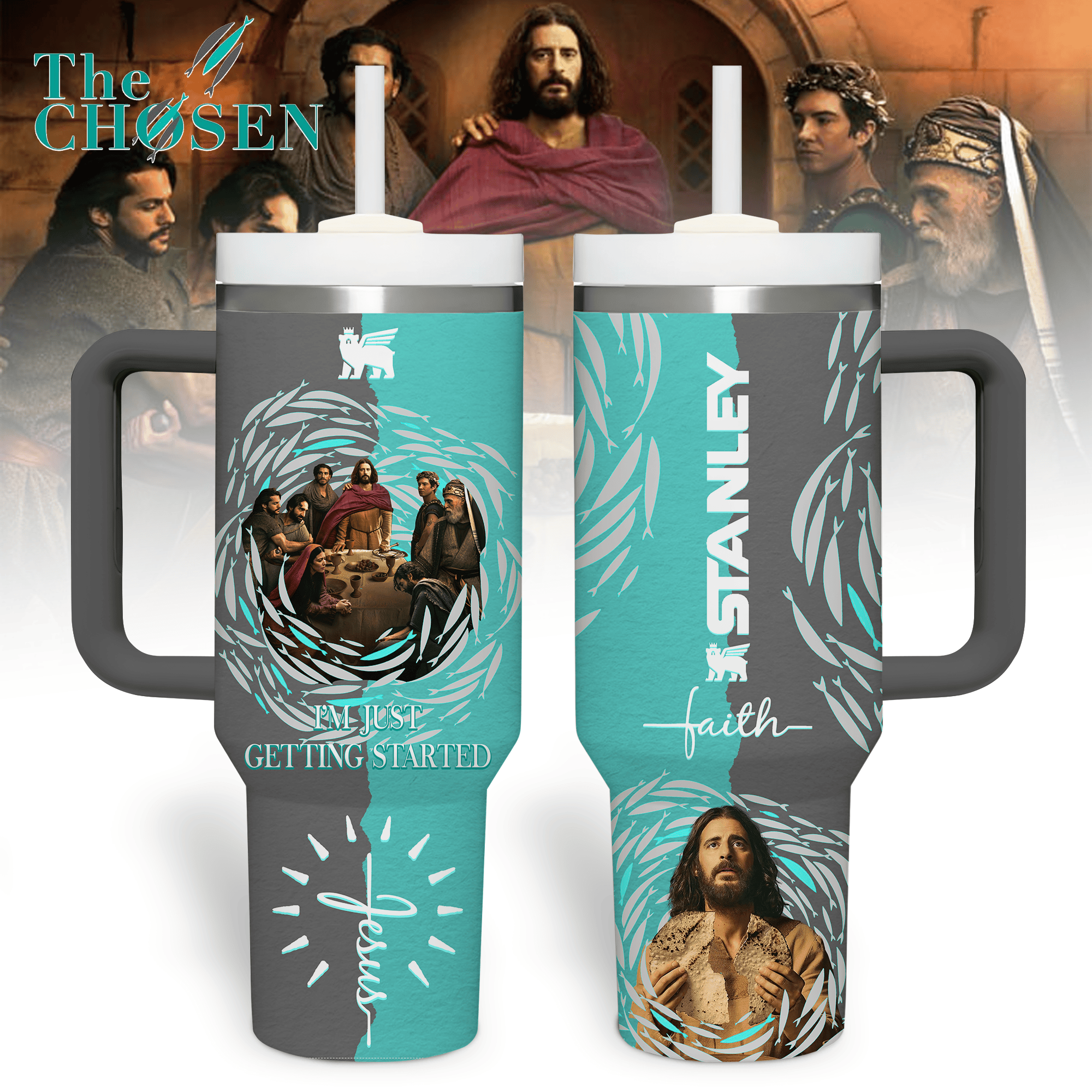 The Chosen TV Series Custom Stanley Cup 40 oz 30 oz Tumbler With HandleTVC2301279