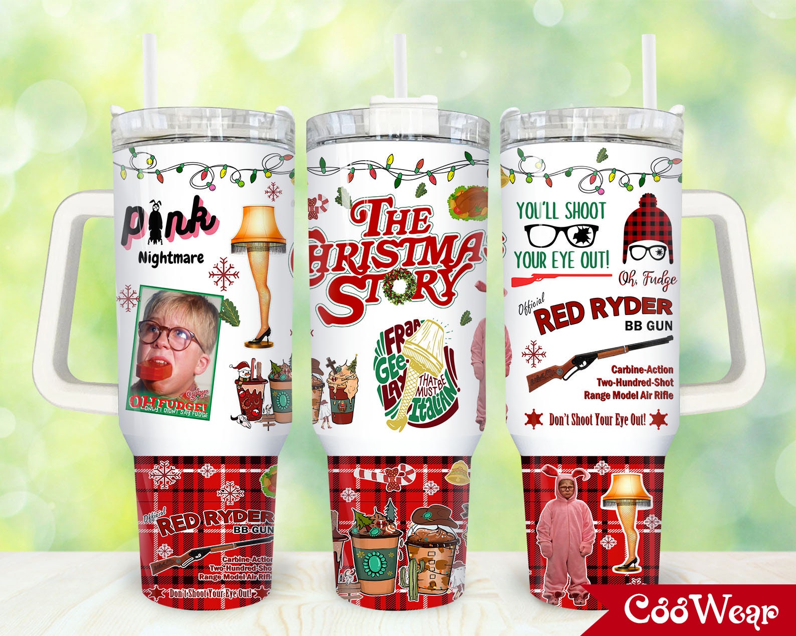 The Christmas Story Movies Custom Stanley Cup 40 oz 30 oz Tumbler With HandleTVC2301871