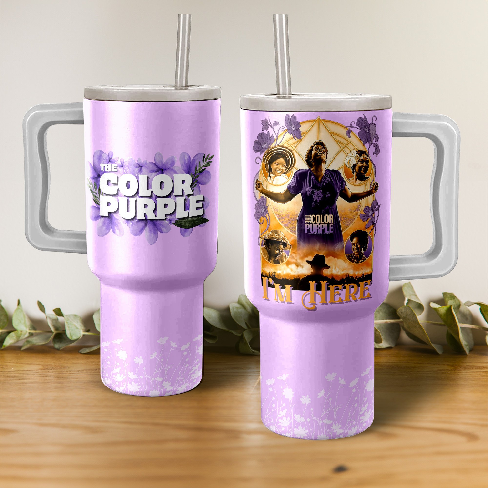 The Color Purple Movies Custom Stanley Cup 40 oz 30 oz Tumbler With HandleTVC2301274