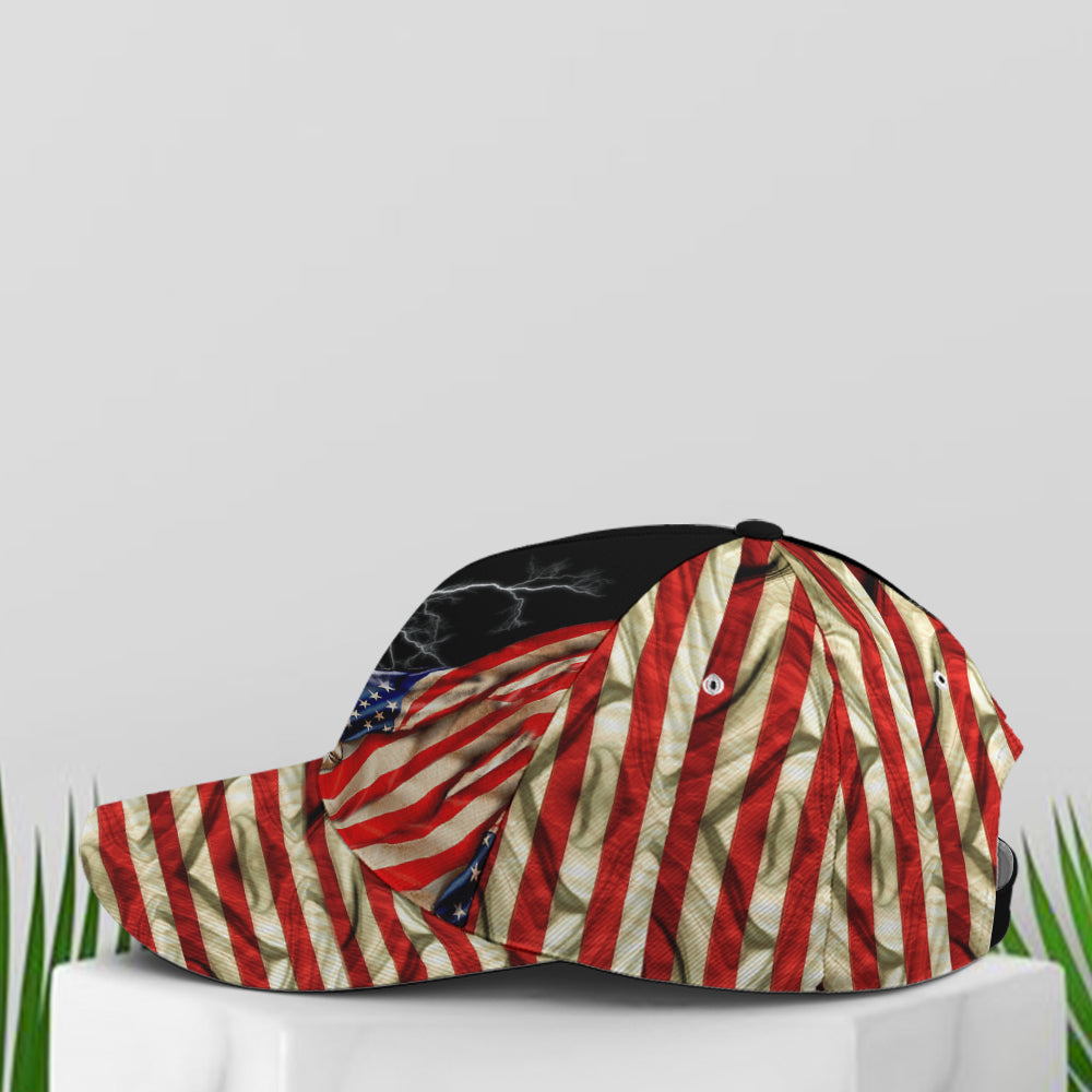 The Colors Don't Run Eagle America Flag Trucker Hats Custom Hats Gifts For Men & Women