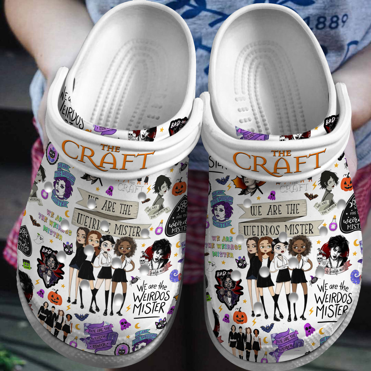 The Craft Movie Crocs Crocband Clogs Shoes Comfortable For Men Women and Kids