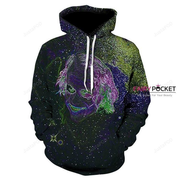 The Dark Knight Joker 3D All Over Print Hoodie, Zip Hoodie