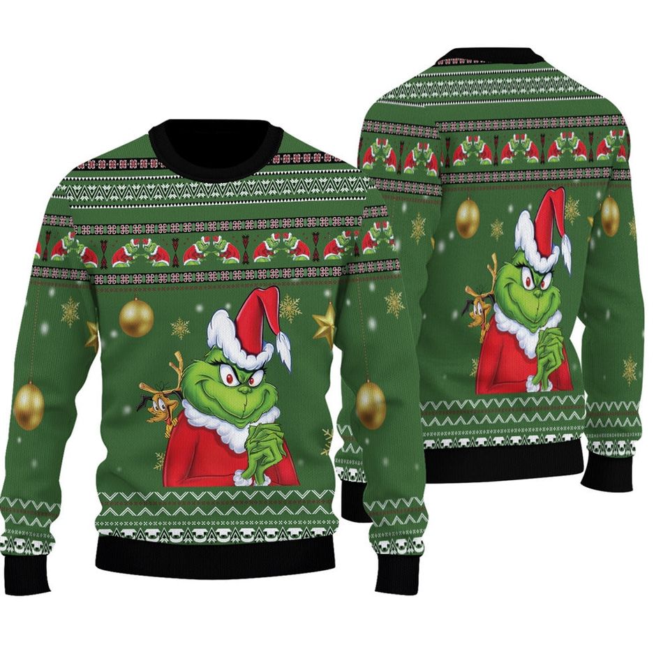 The funny character Ugly Christmas Sweater, The funny character Ugly Sweater