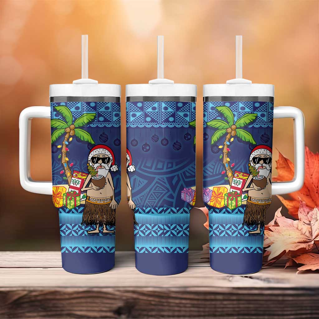 The Funny Santa Wears Sulu Christmas Fijian Christmas Palm Tree Custom Stanley Cup 40 oz 30 oz Tumbler With HandleTVC2301345 - Image 4