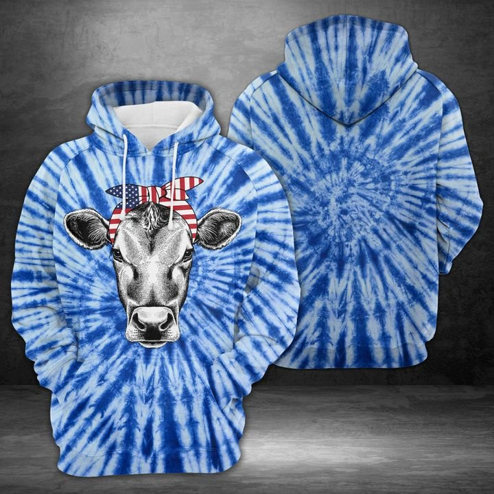 The Girl Love Cow 3D All Over Print Hoodie, Zip Hoodie