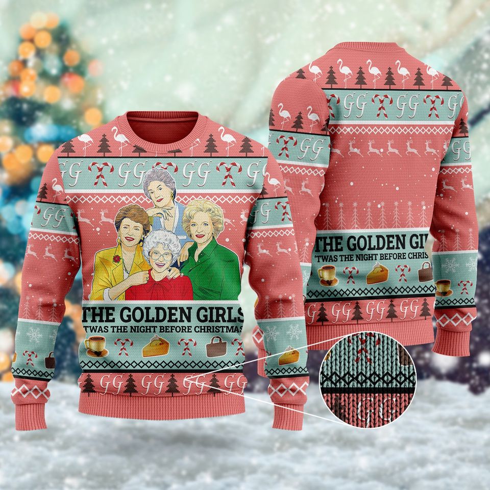 The Girl Pink Ugly Christmas Sweater