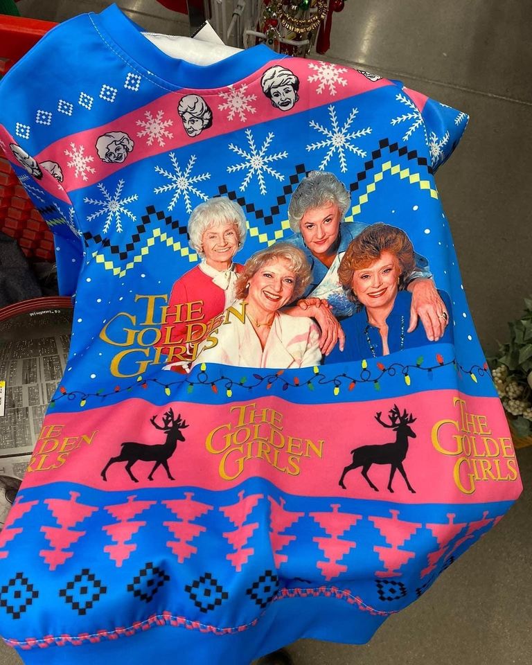 The Golden Girls Christmas Ugly 3D Sweater - Image 2