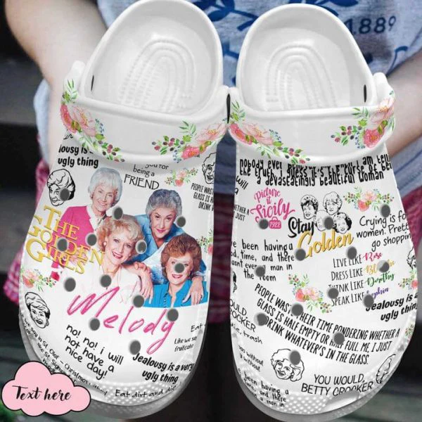 The Golden Girls Crocs Clogs Crocband Comfortable Shoes For Men Women